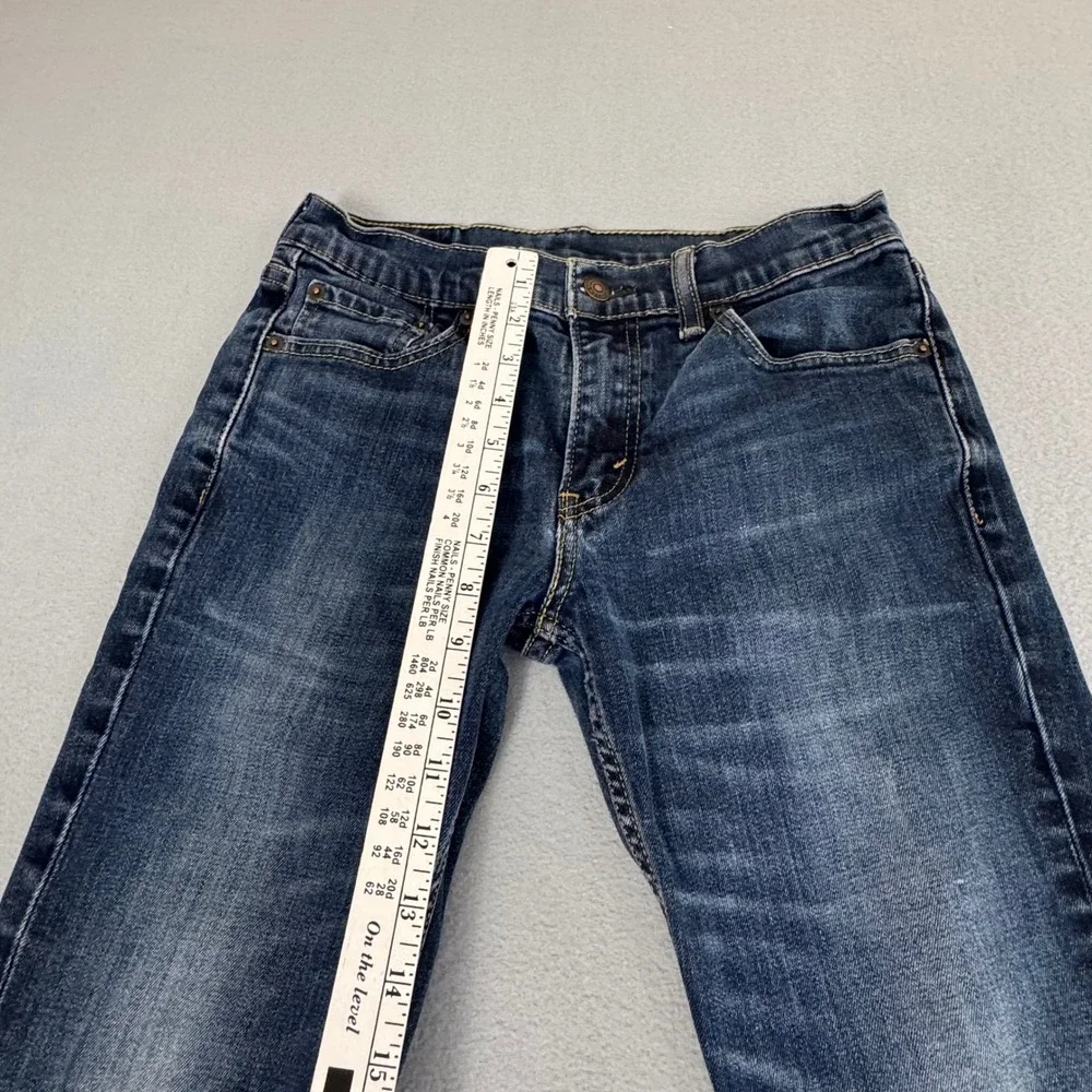Levi's 511‎ Slim Fit Jeans Mens 30x30 Medium Dark Wash Casual Classic Denim Blue